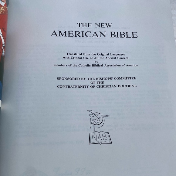 HOLY BIBLE Catholic Edition Family
 NAB by World Bible - Picture 10 of 13